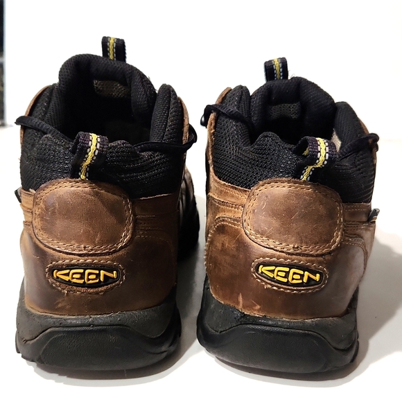 Keen Dry Leather Waterproof Outdoor Midi Hiking Shoes Brown Men's 7.5 EU 40 - Picture 4 of 14